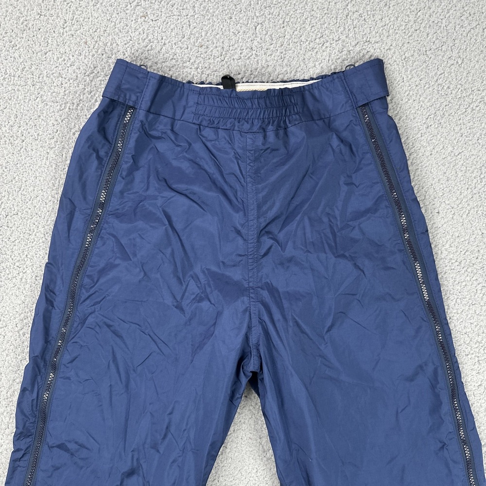 VTG 80s The North Face Gore-Tex Nylon Pants Men Medium Blue Side Zip Made in USA - Picture 14 of 16